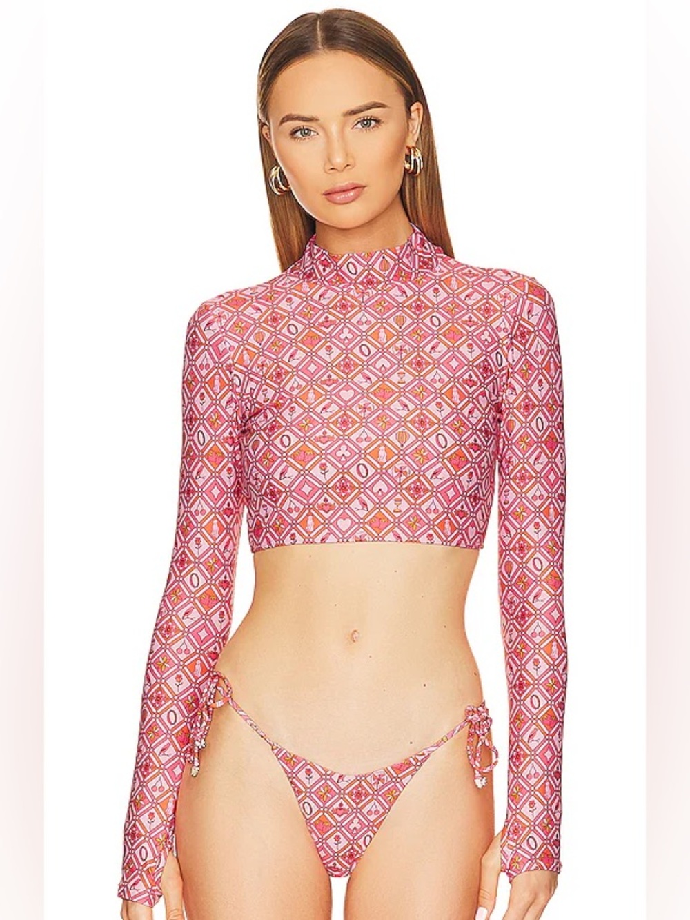 LOVERS & FRIENDS ❤️‍🔥 WHICH WAY RASH GUARD NWT SIZE SMALL